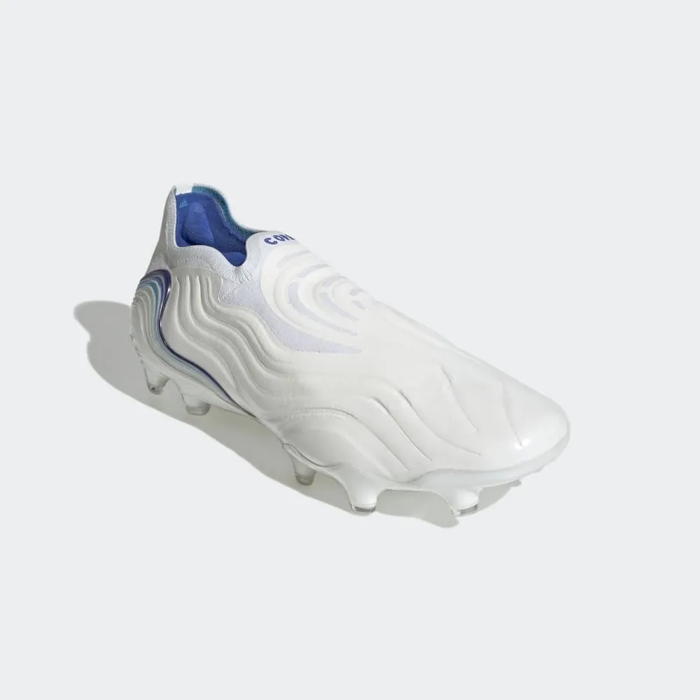 adidas Copa Sense  FG Firm Ground Boots White/Blue