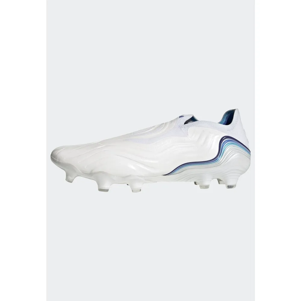 adidas Copa Sense  FG Firm Ground Boots White/Blue