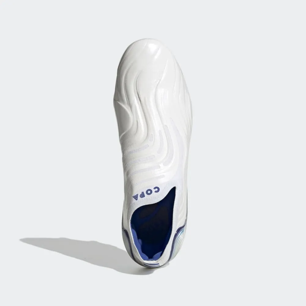 adidas Copa Sense  FG Firm Ground Boots White/Blue
