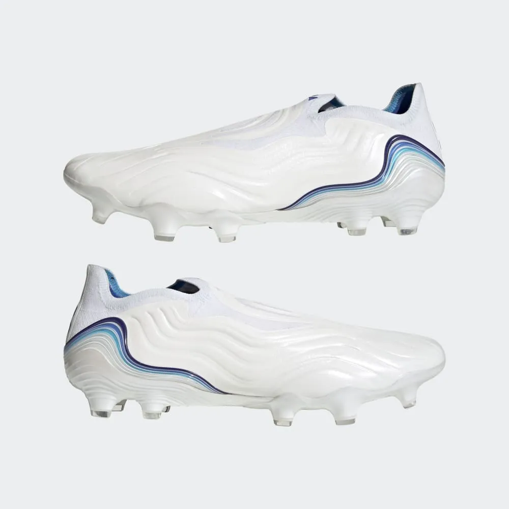 adidas Copa Sense  FG Firm Ground Boots White/Blue