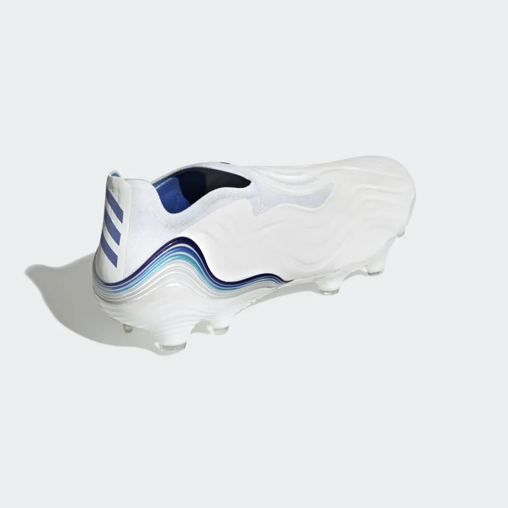 adidas Copa Sense  FG Firm Ground Boots White/Blue
