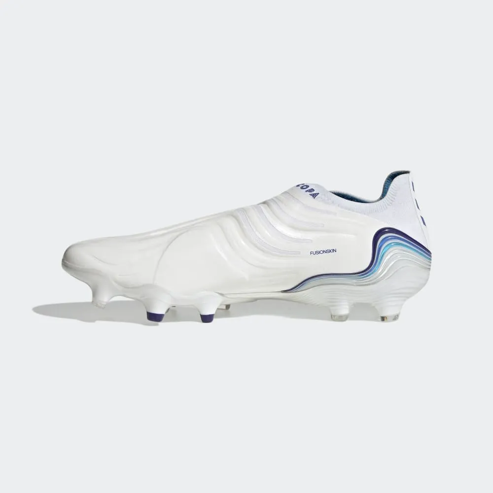 adidas Copa Sense  FG Firm Ground Boots White/Blue