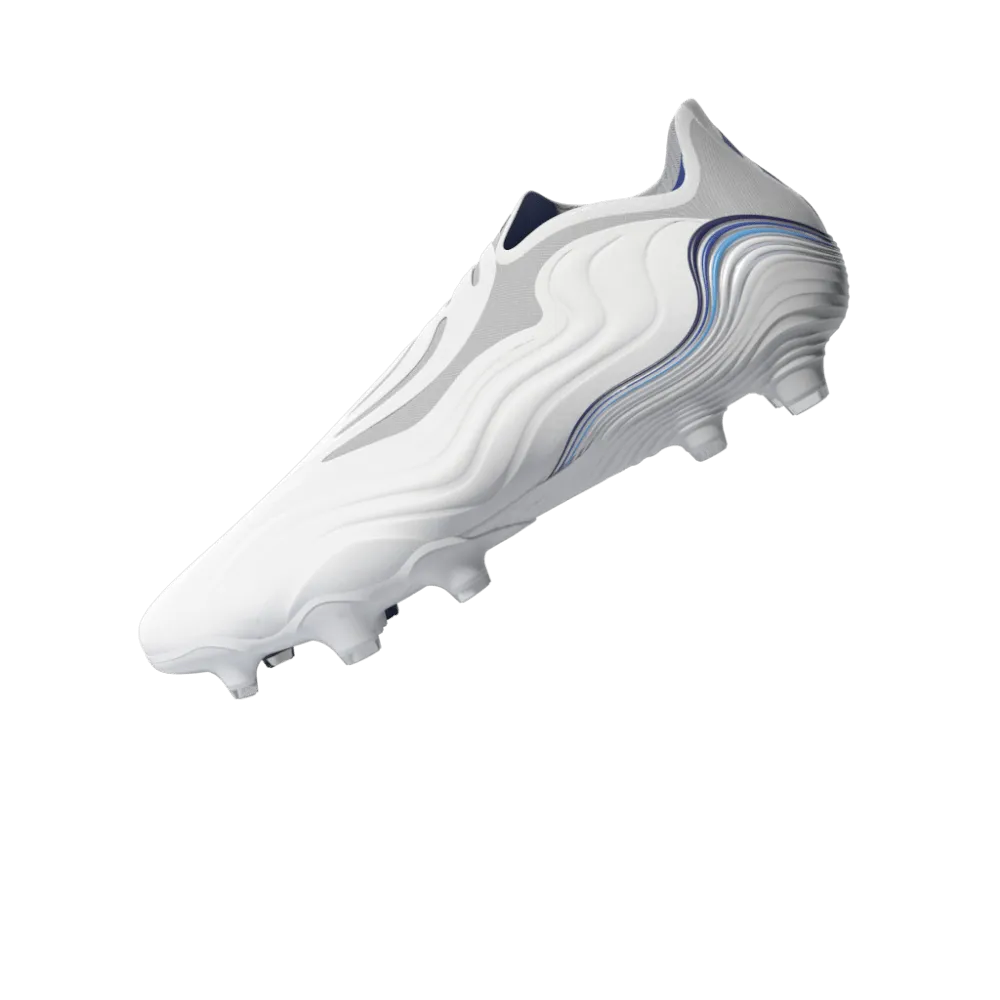 adidas Copa Sense  FG Firm Ground Boots White/Blue