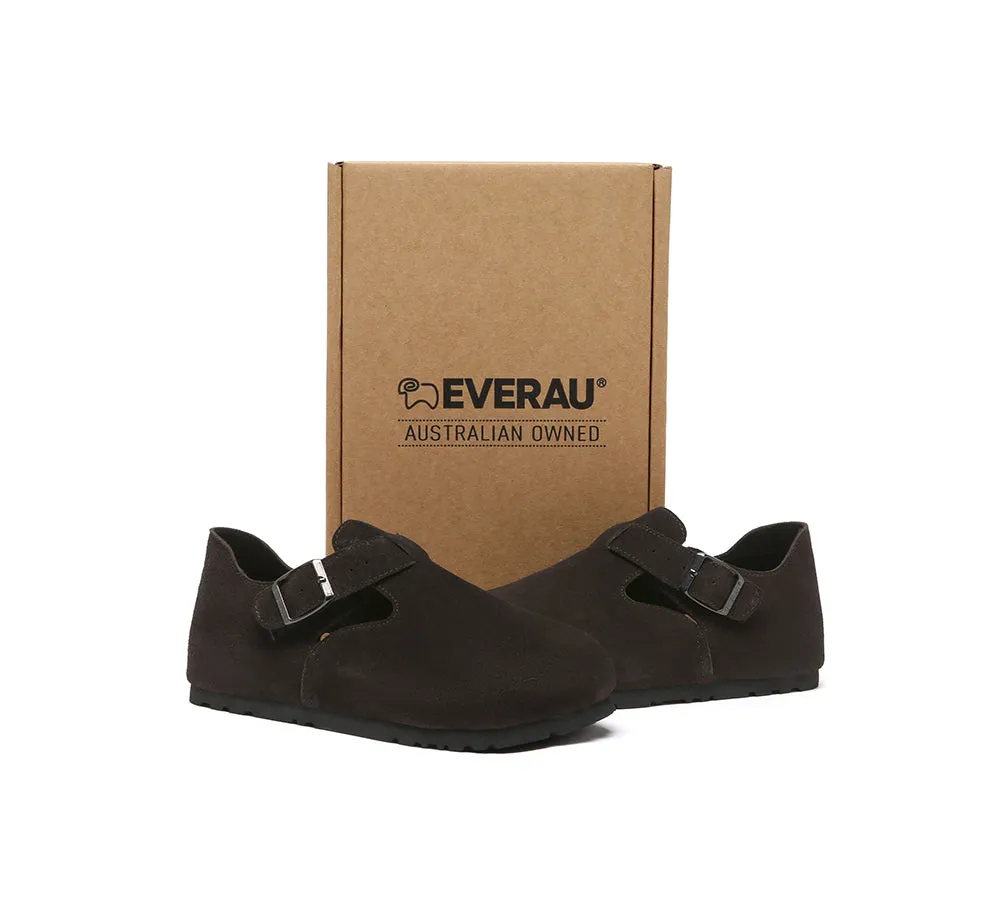Adjustable Buckled Straps Slip-on Flat Sandals Brooke