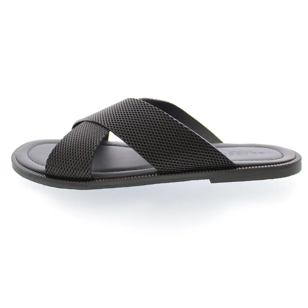 ALIAS BLACK CROSS SANDALS