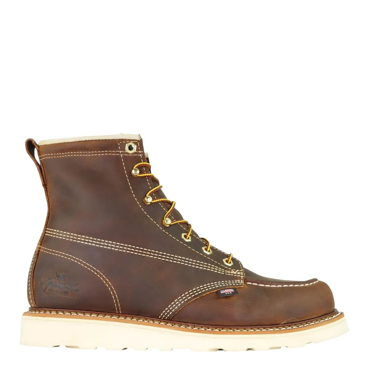 American Heritage - 6" Trail Crazy Horse Moc Toe (Soft Toe)