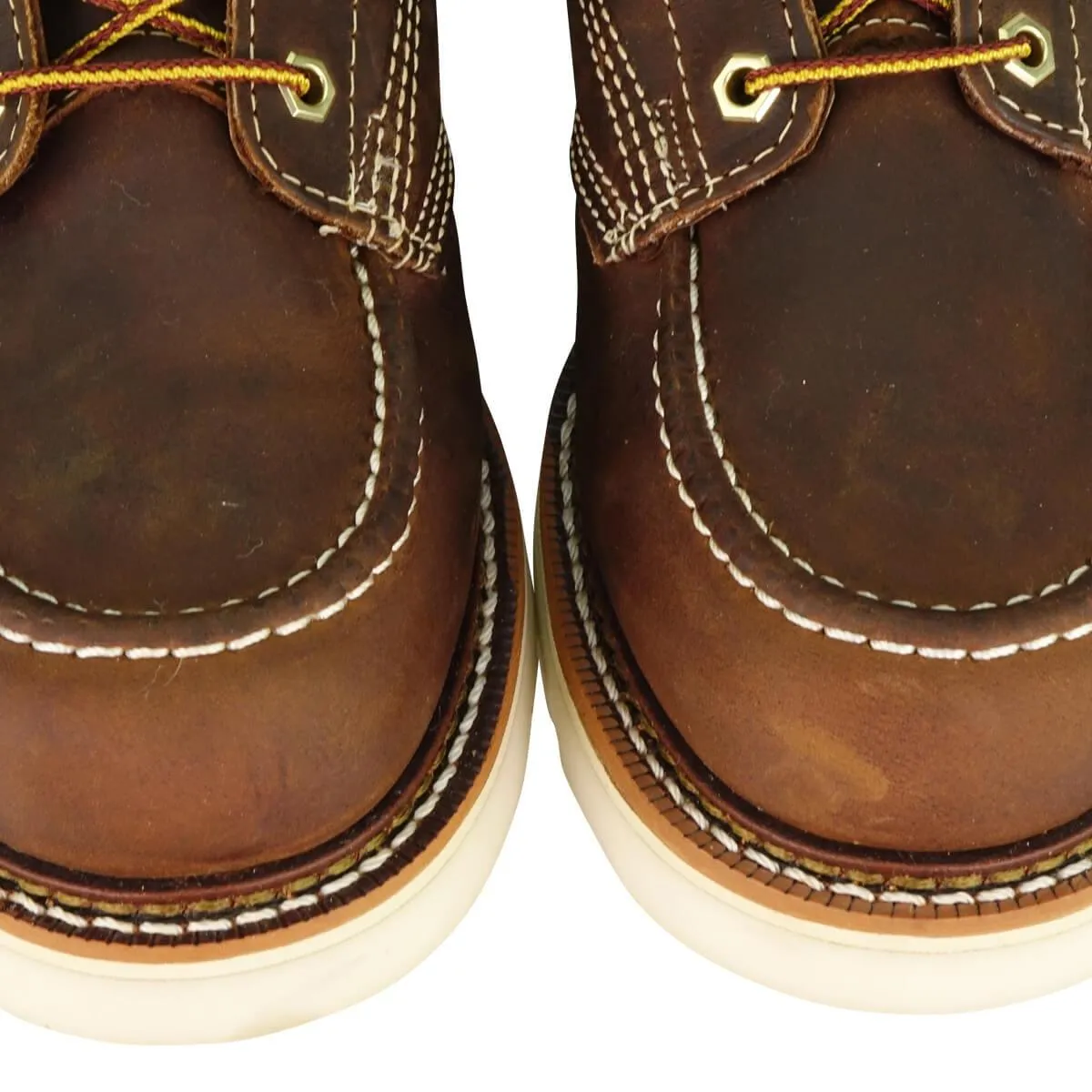 American Heritage - 6" Trail Crazy Horse Moc Toe (Soft Toe)