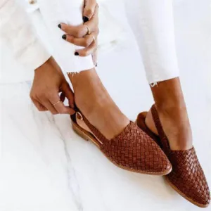 Arielle-Claire™ | Elegant and Comfortable Handmade Flat Sandals