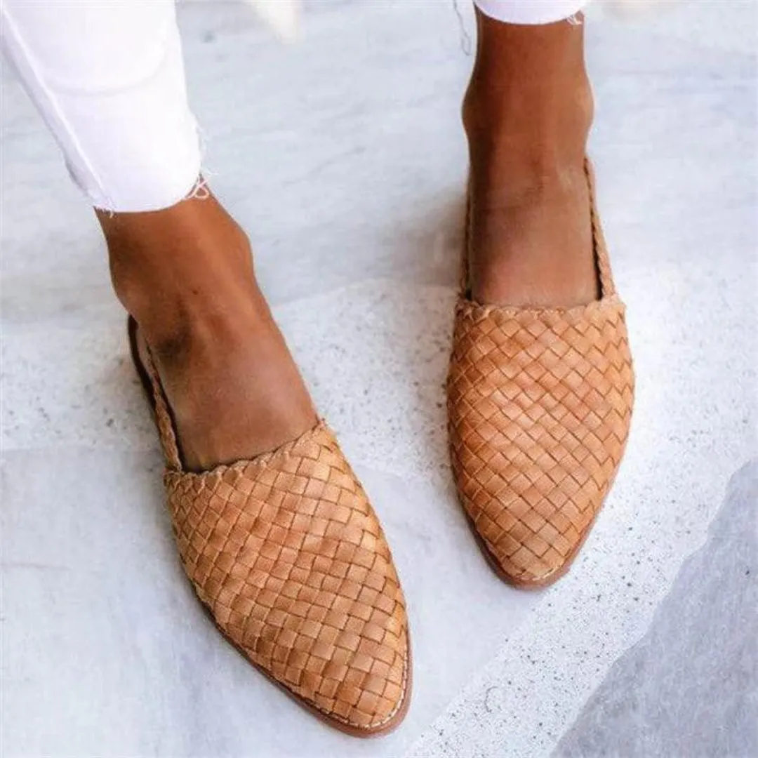 Arielle-Claire™ | Elegant and Comfortable Handmade Flat Sandals