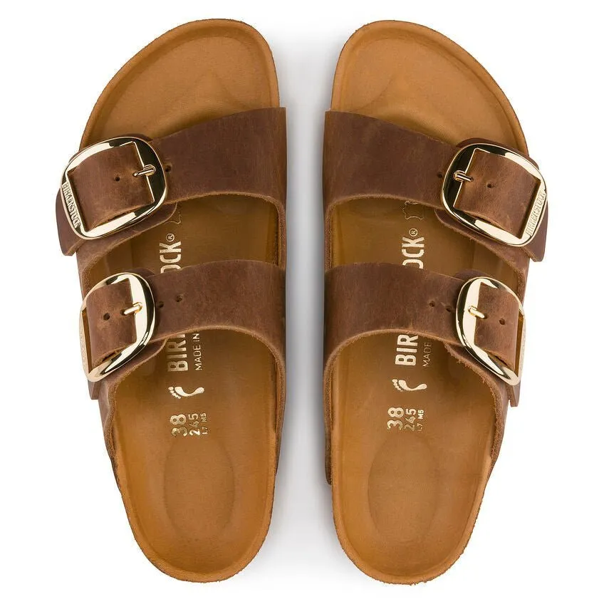 'Arizona Big Buckle' women's slide sandal - Brown