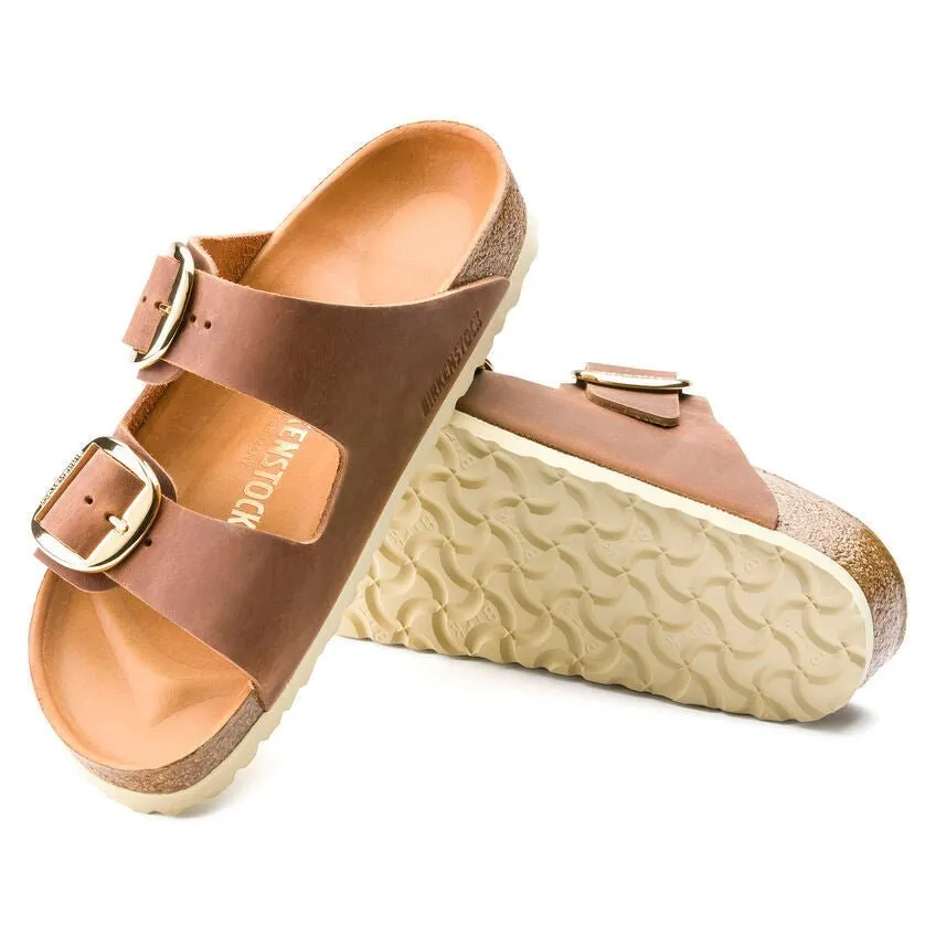 'Arizona Big Buckle' women's slide sandal - Brown