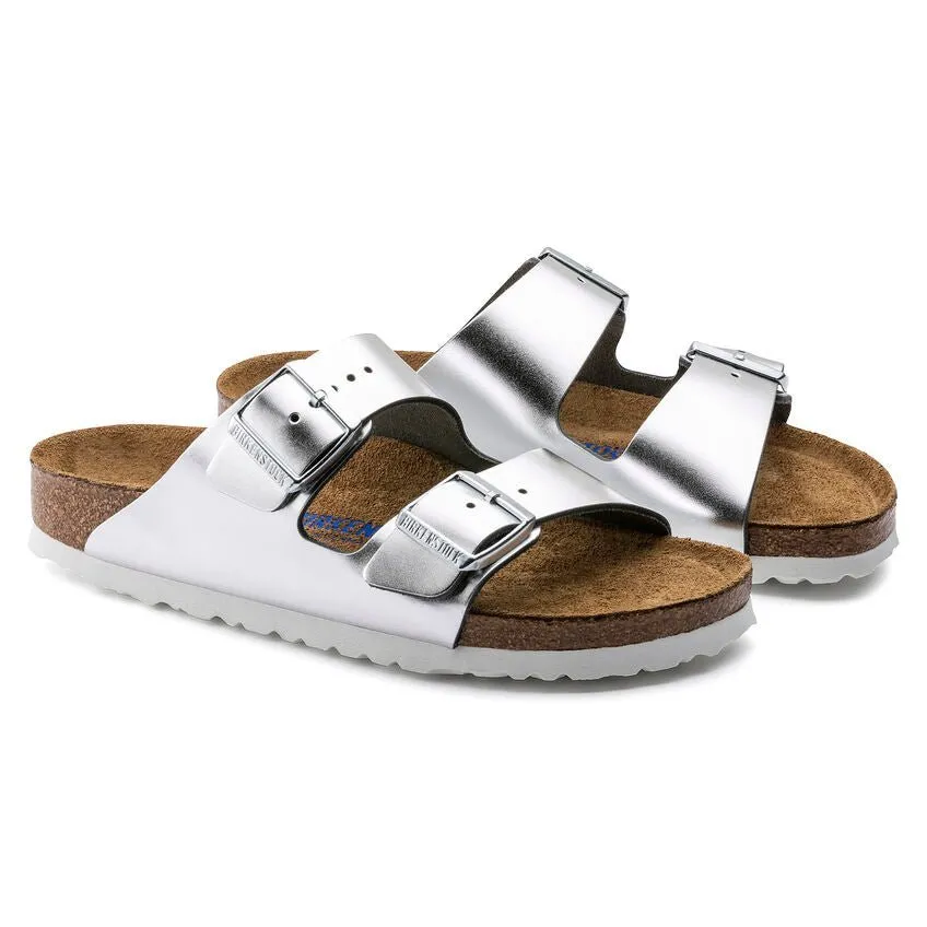 'Arizona BS' women's slide sandal - silver