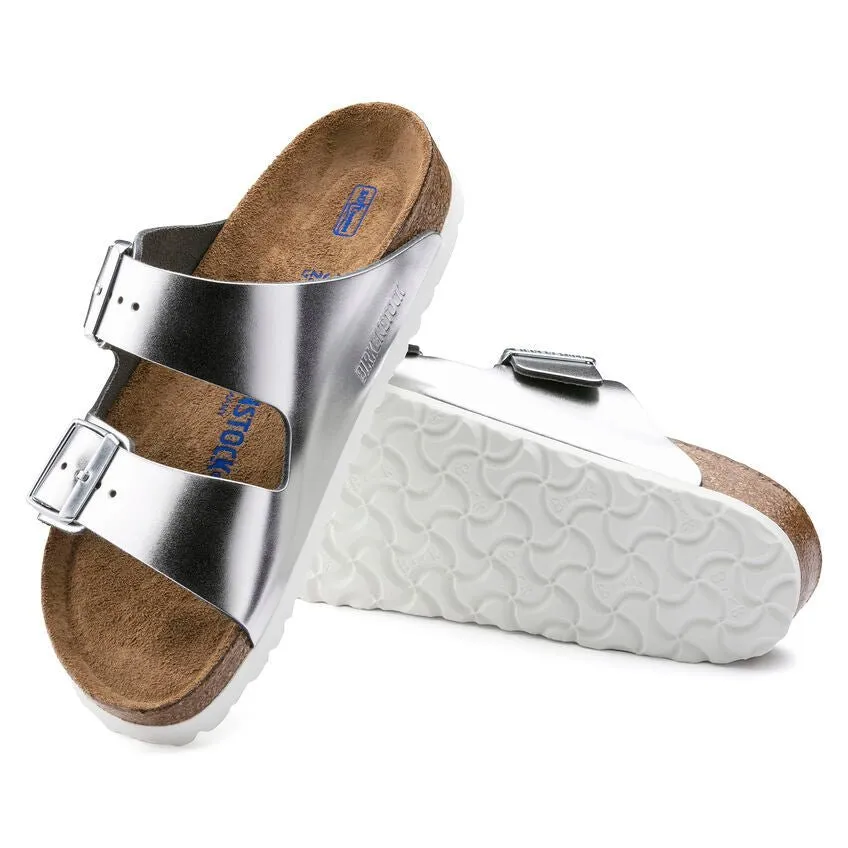 'Arizona BS' women's slide sandal - silver