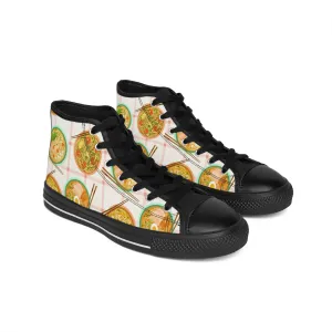 Asian Cuisine Women's Classic Sneakers