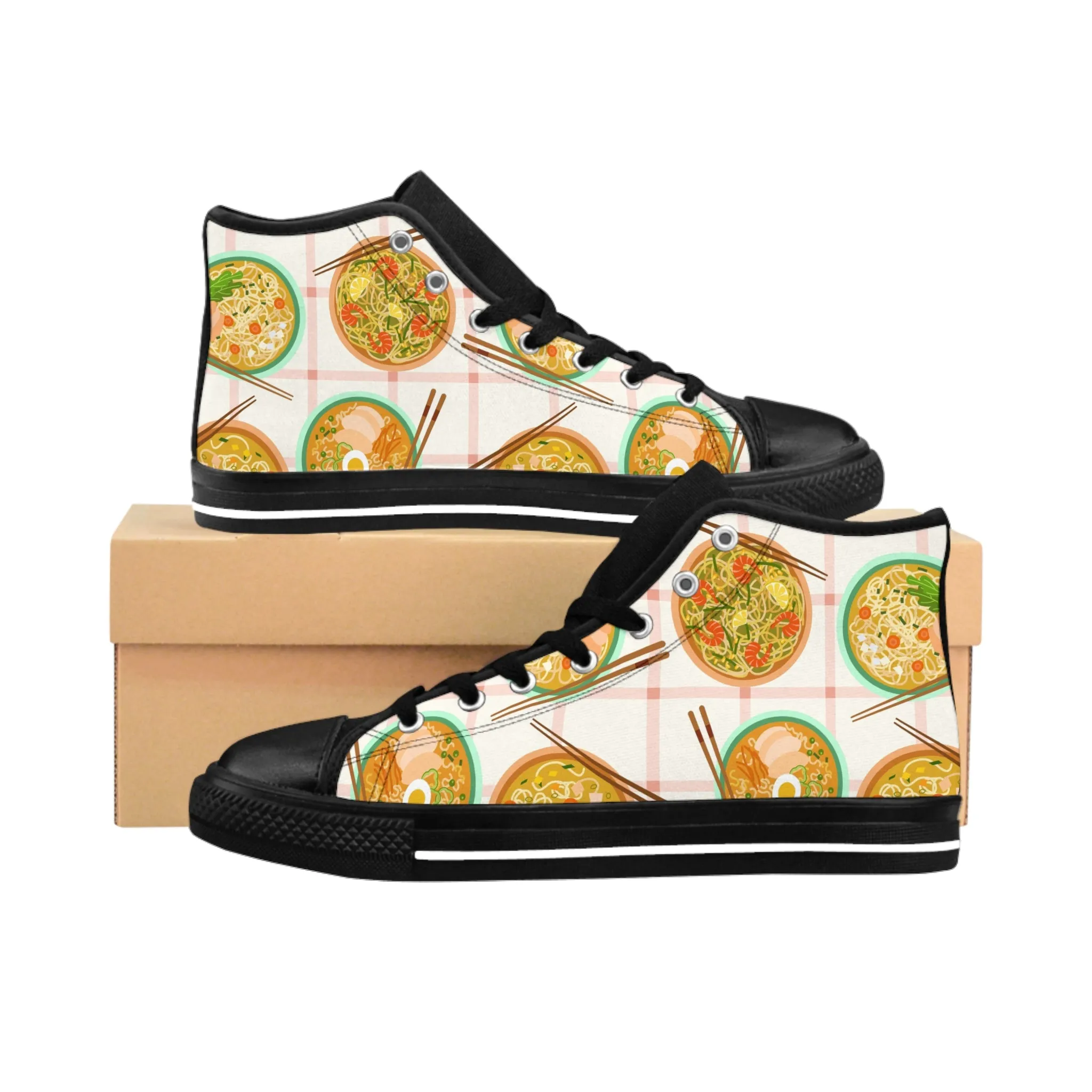 Asian Cuisine Women's Classic Sneakers