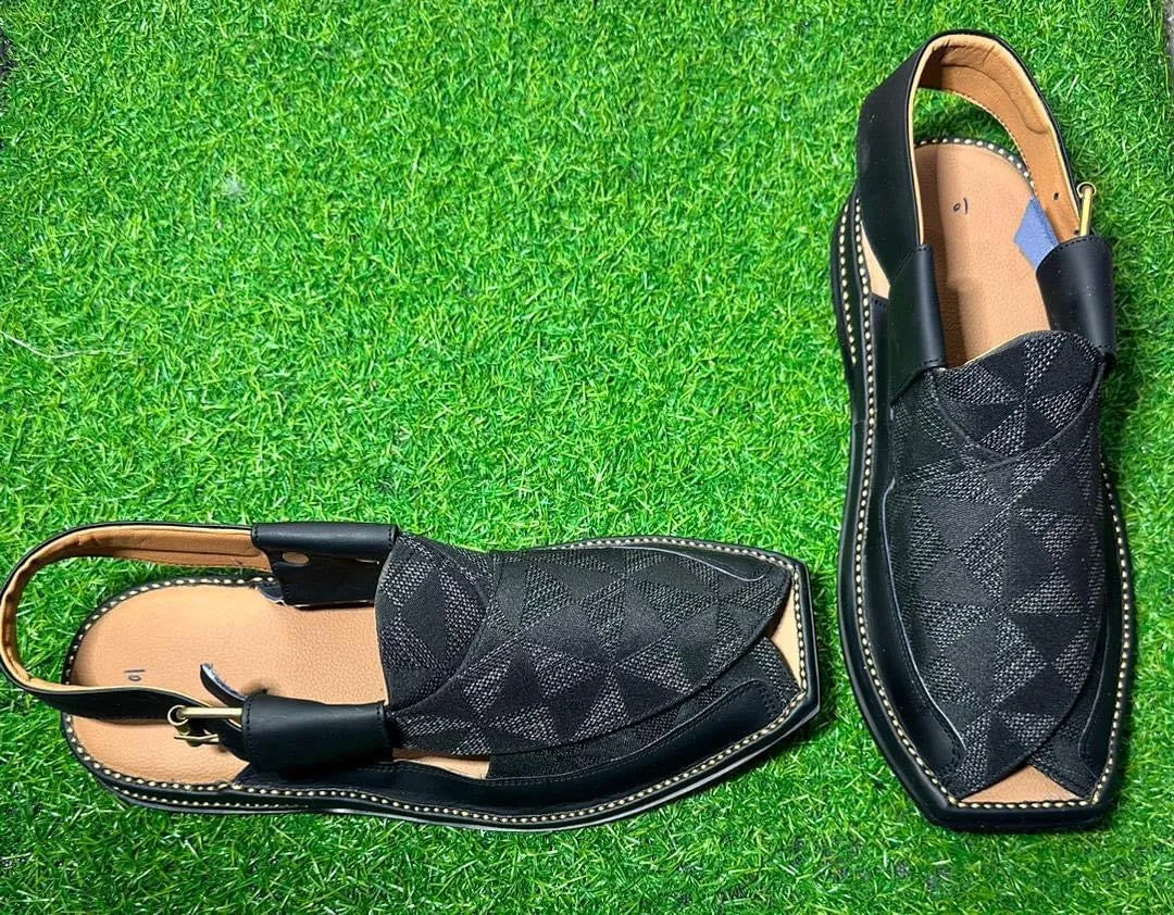Authentic Men's Peshawari Sandals | Handcrafted Comfort Nk-018