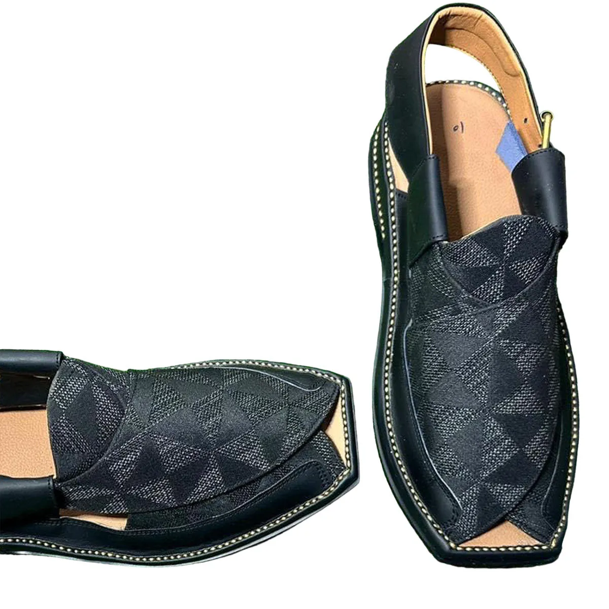 Authentic Men's Peshawari Sandals | Handcrafted Comfort Nk-018