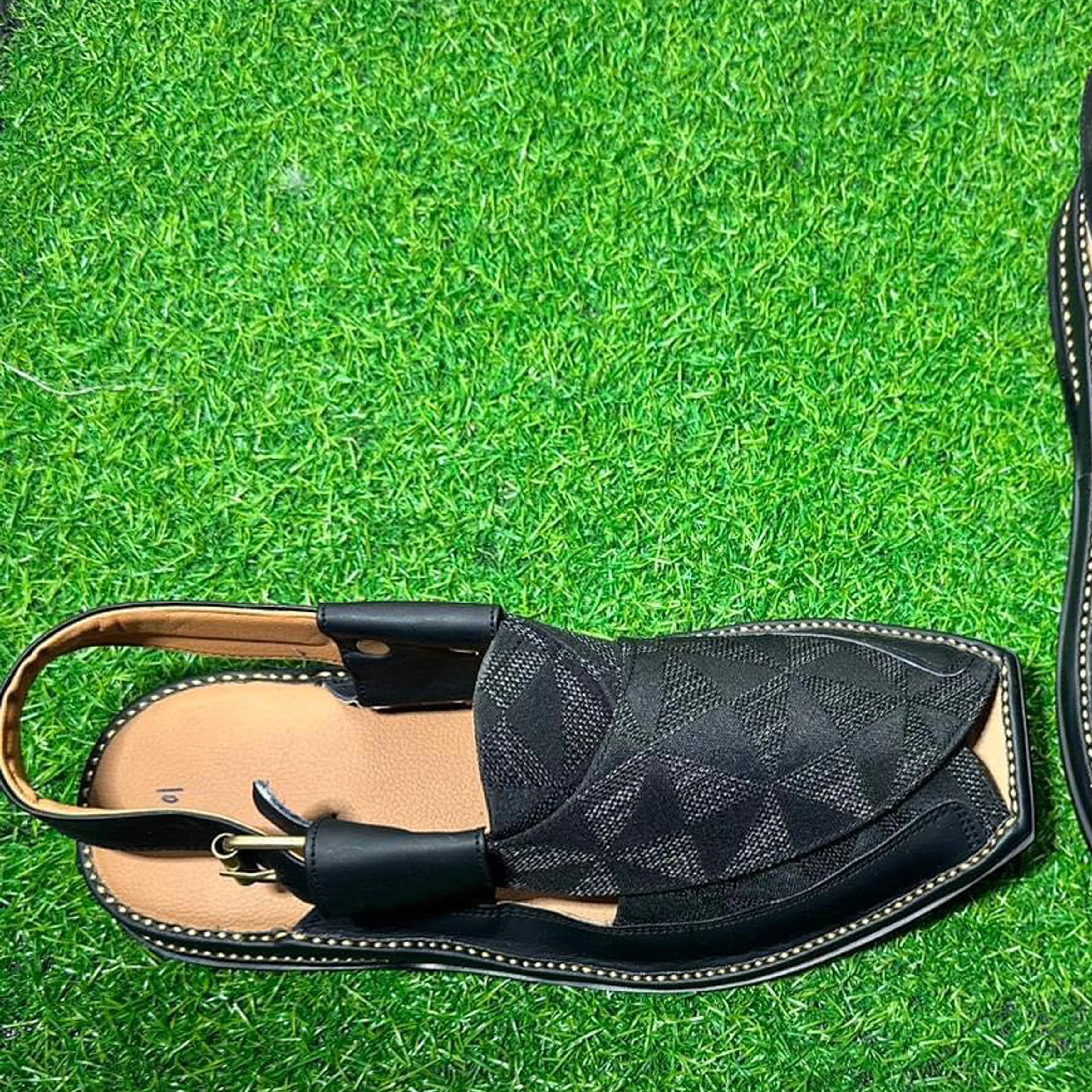 Authentic Men's Peshawari Sandals | Handcrafted Comfort Nk-018