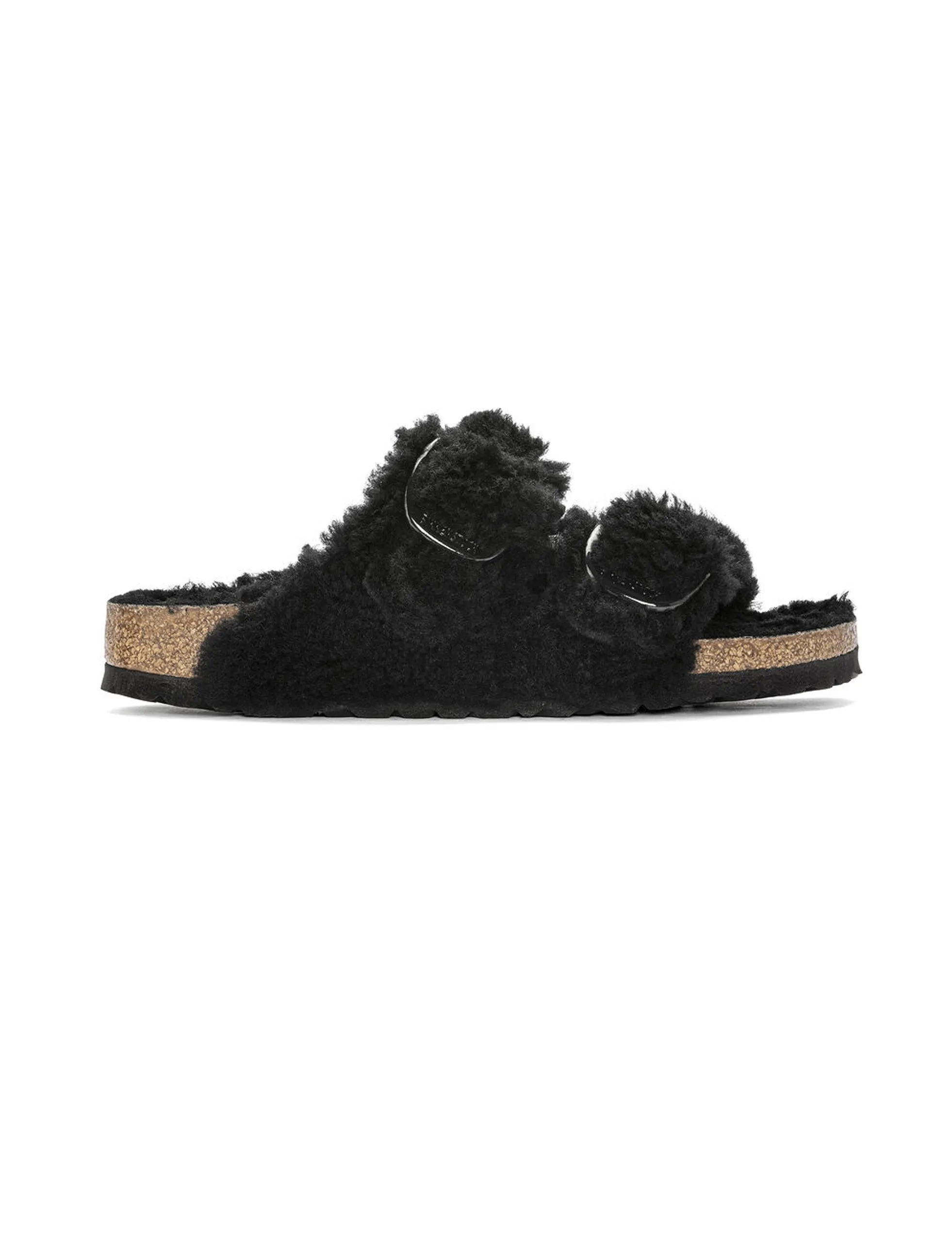 BIRKENSTOCK Arizona Big Buckle Shearling BLACK