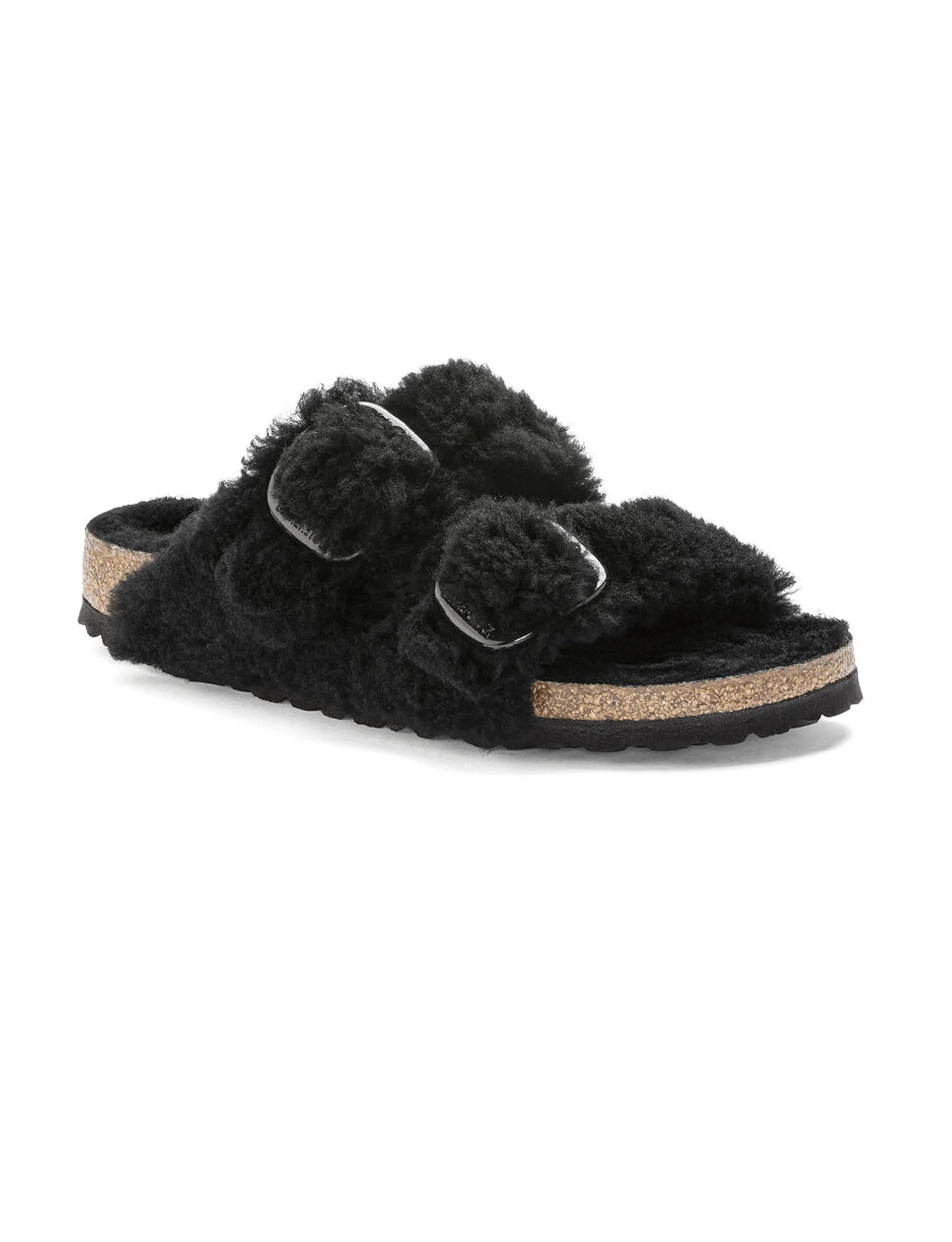 BIRKENSTOCK Arizona Big Buckle Shearling BLACK