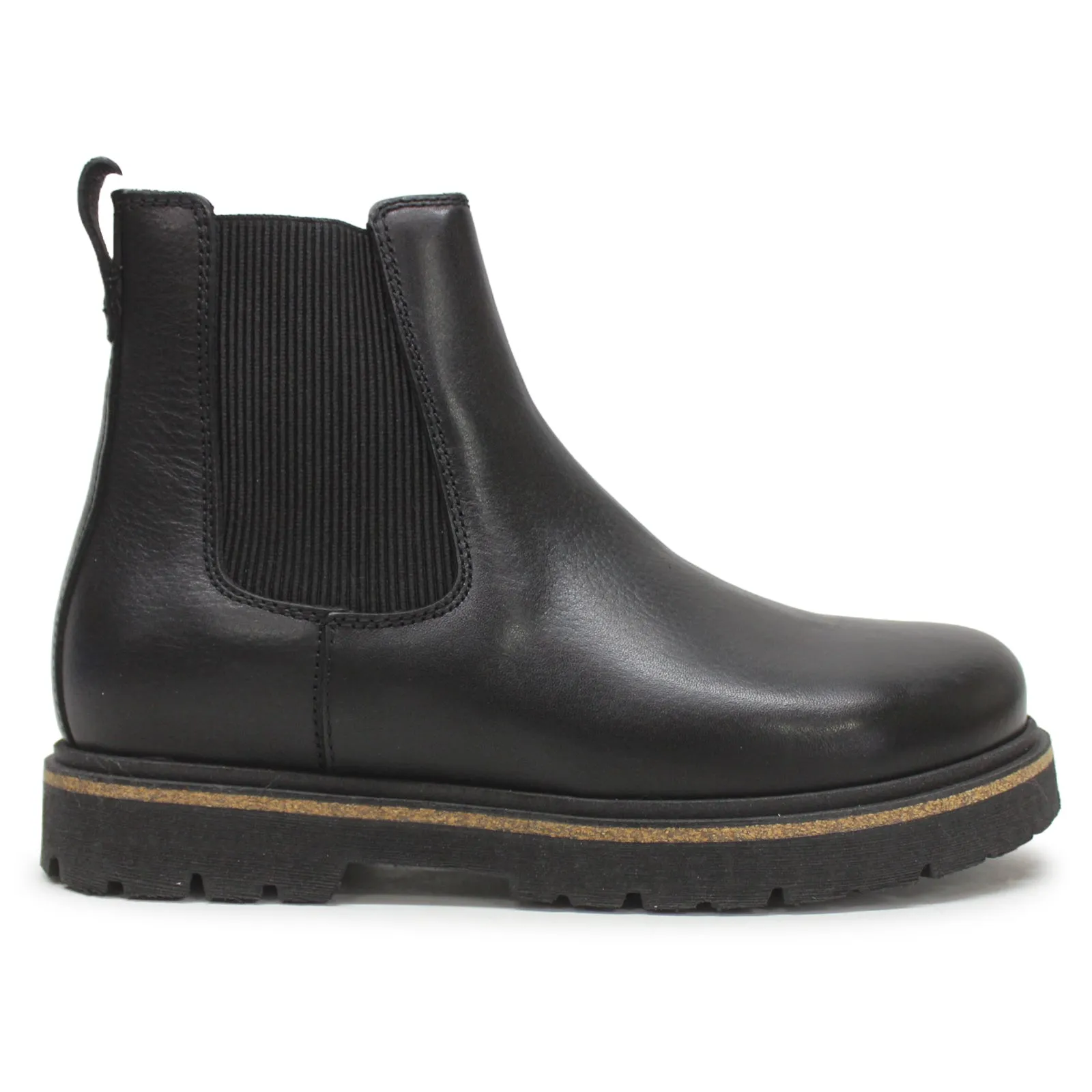 Birkenstock Highwood Slip On Mid Natural Leather Women's Chelsea Boots - UK 5.5 - US 8 Women - EU 39