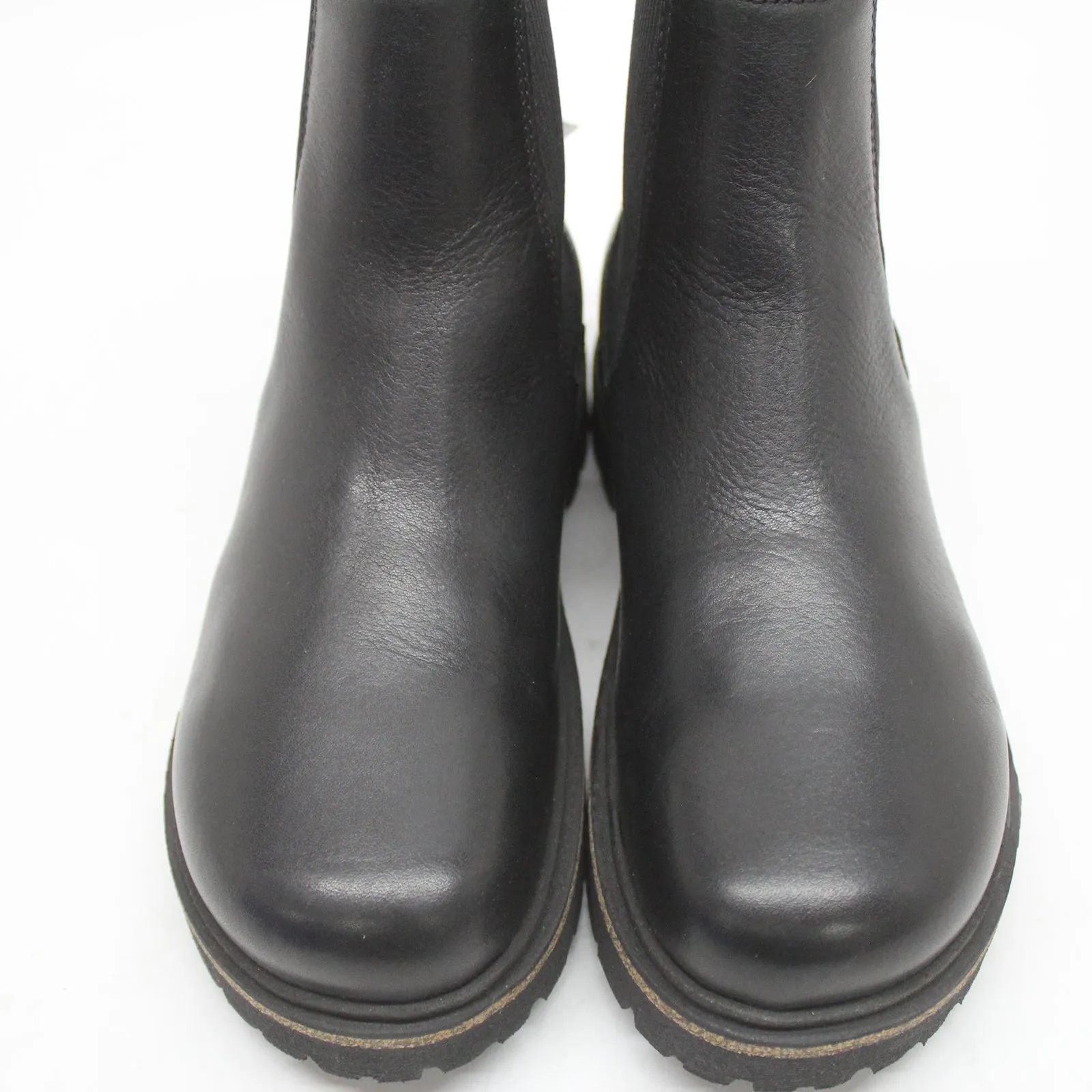 Birkenstock Highwood Slip On Mid Natural Leather Women's Chelsea Boots - UK 5.5 - US 8 Women - EU 39