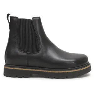 Birkenstock Highwood Slip On Mid Natural Leather Women's Chelsea Boots - UK 5.5 - US 8 Women - EU 39