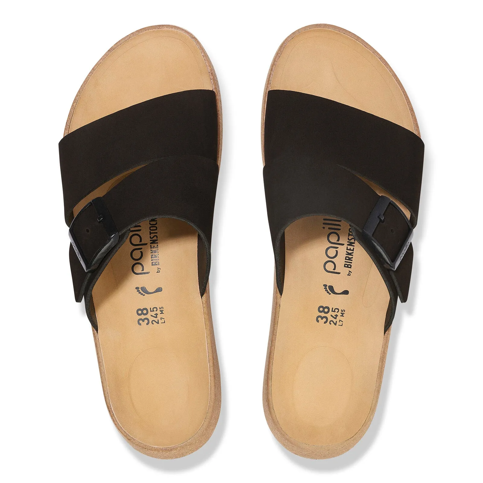 Birkenstock Papillio Almina Black Nubuck