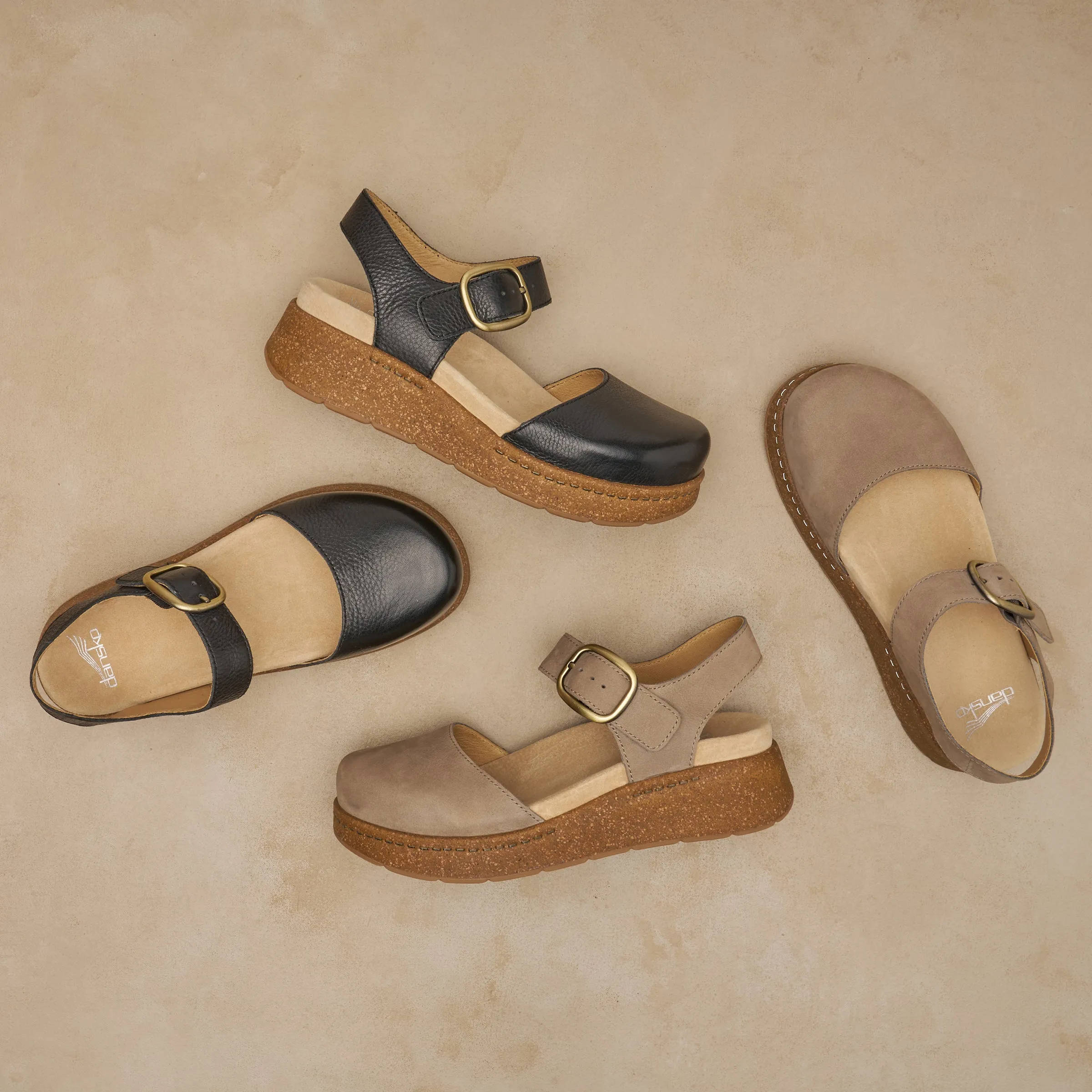 Brynlee Taupe Milled Nubuck