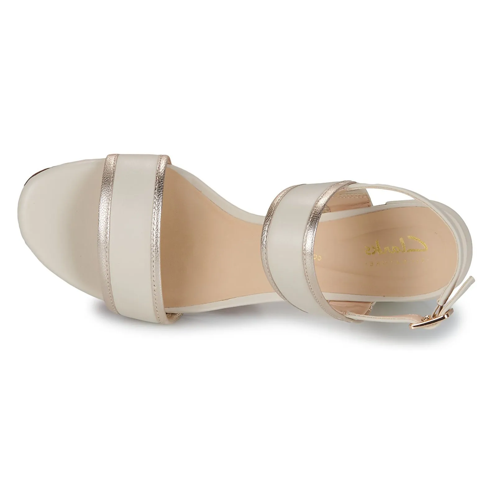 Clarks Ezoria Sling Leather Women's Heels Sandals