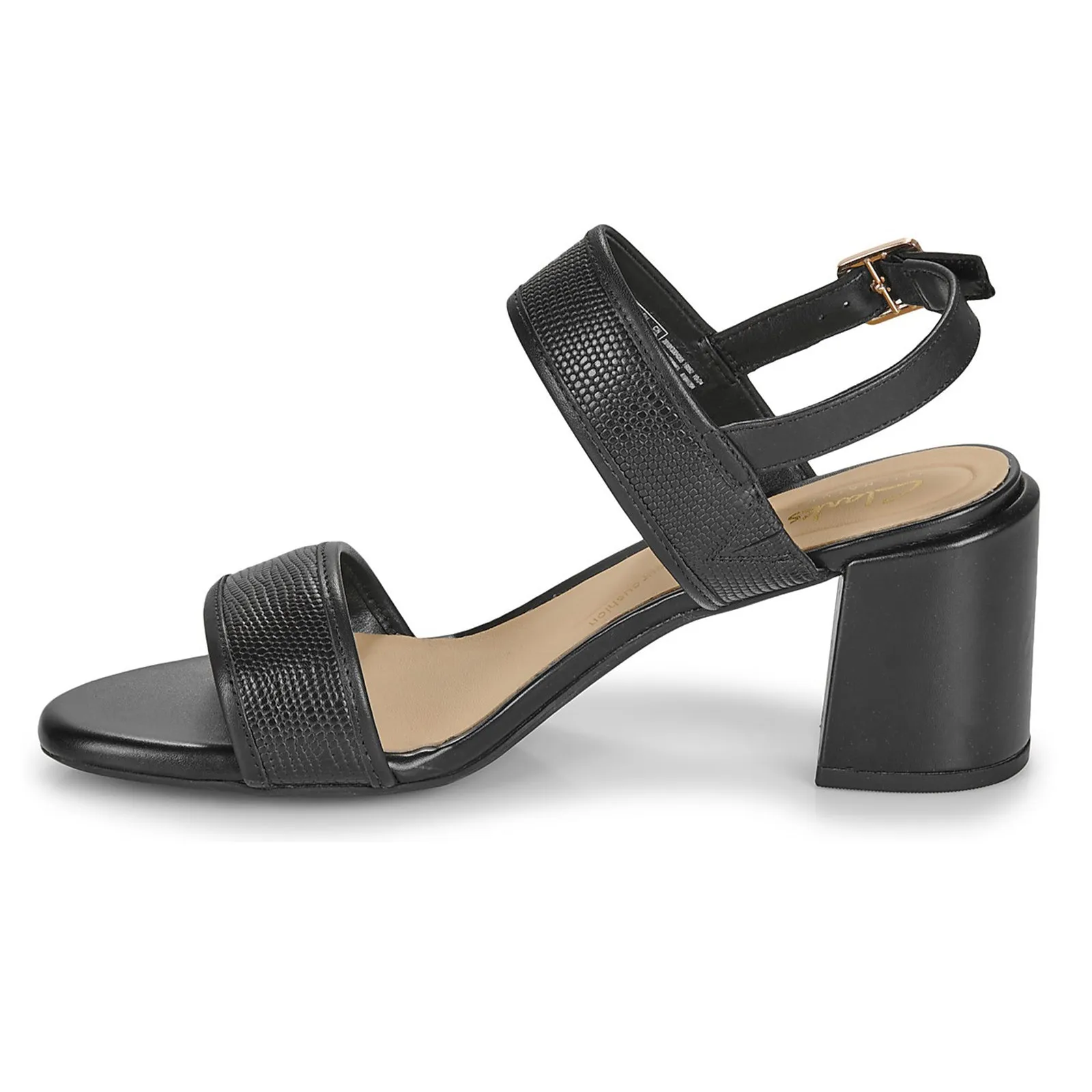 Clarks Ezoria Sling Leather Women's Heels Sandals