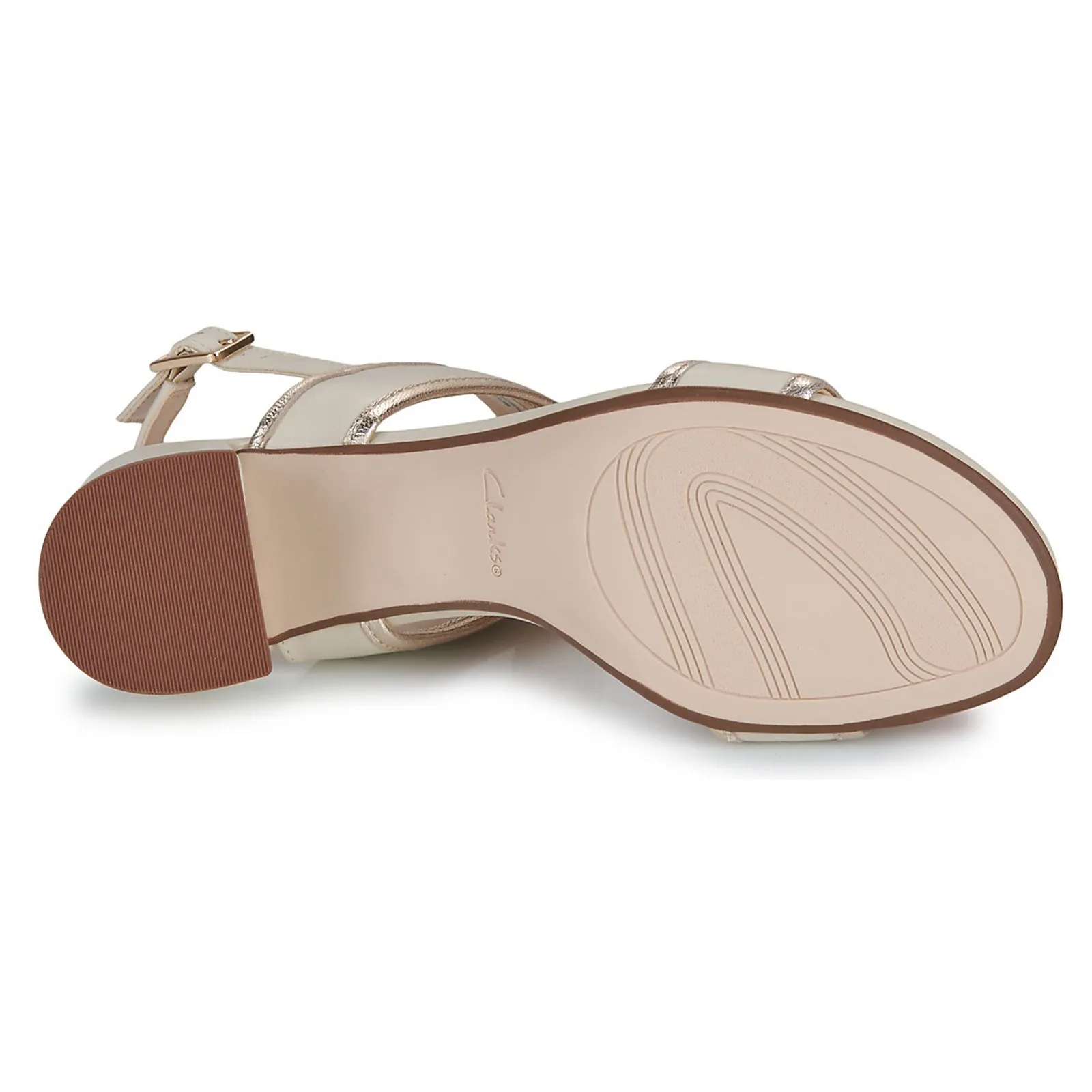 Clarks Ezoria Sling Leather Women's Heels Sandals