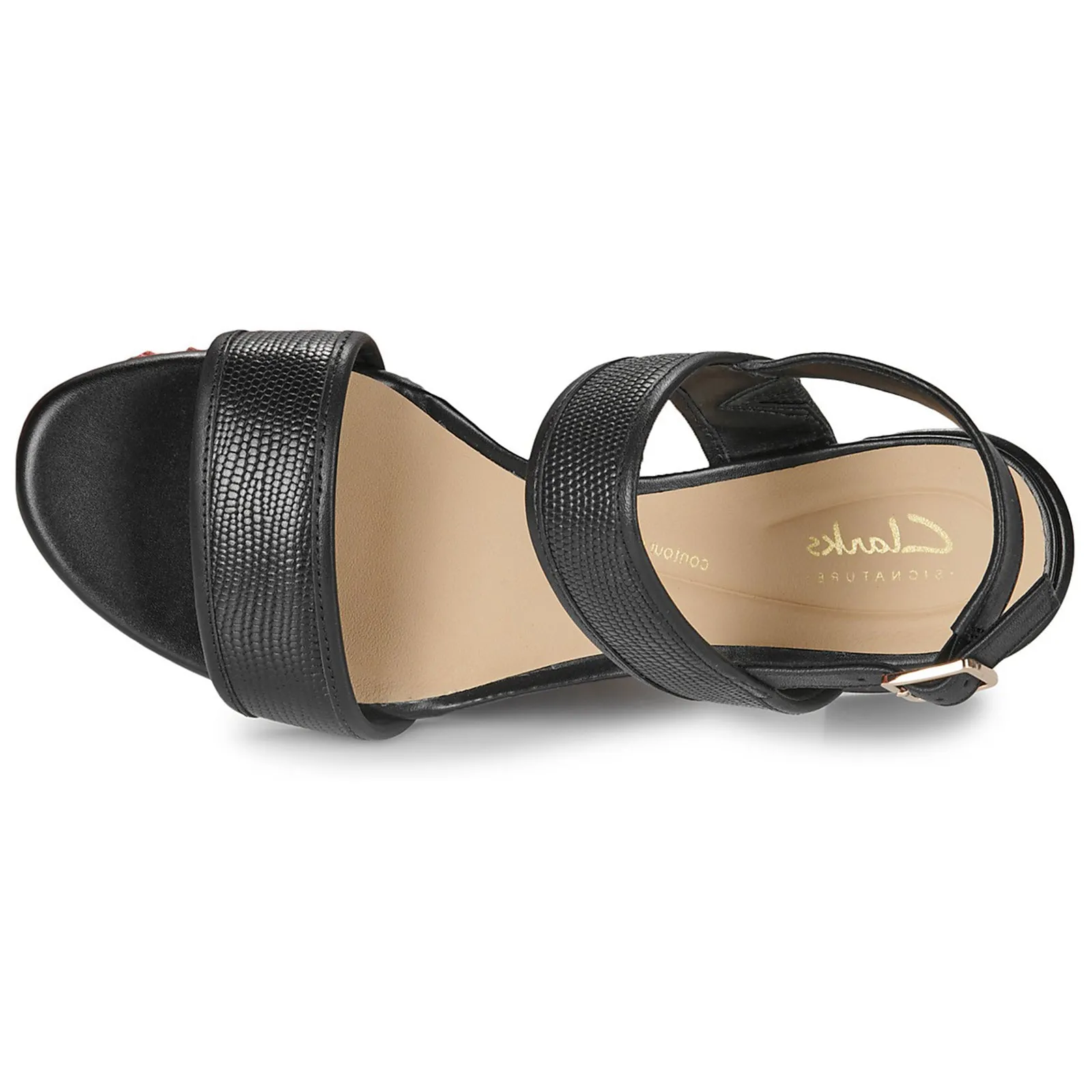 Clarks Ezoria Sling Leather Women's Heels Sandals