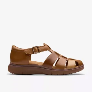 Clarks Women's Certina Sun Dark Tan Combi 26181888