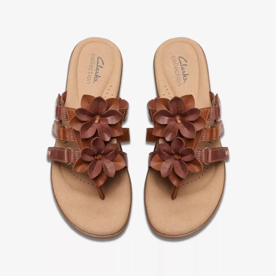 Clarks Women's Elizabelle Mae Tan Combi 26177105