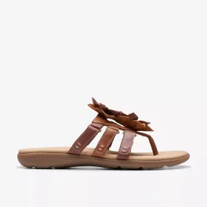 Clarks Women's Elizabelle Mae Tan Combi 26177105
