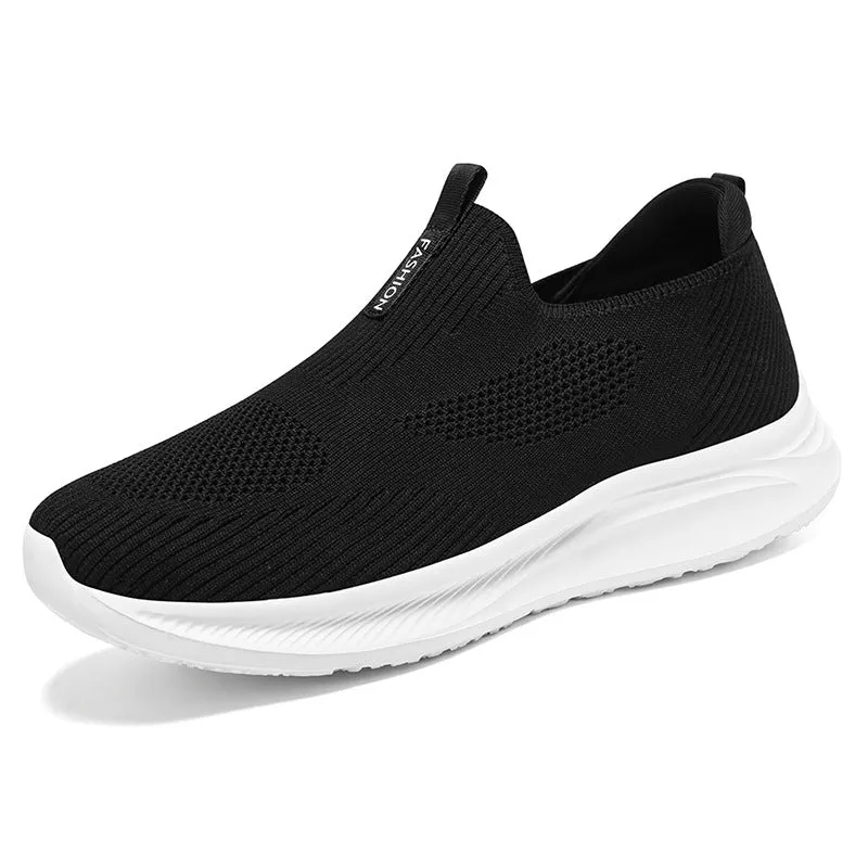 Classic Retro Slip-On Sneakers for Women in Lightweight Design