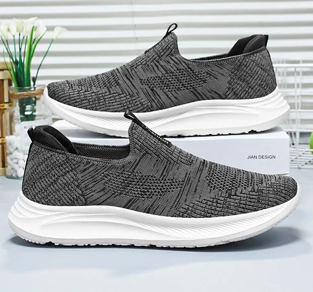 Classic Retro Slip-On Sneakers for Women in Lightweight Design