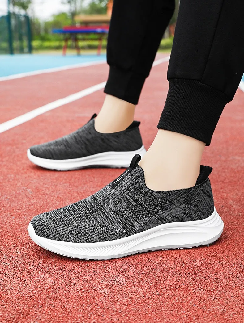 Classic Retro Slip-On Sneakers for Women in Lightweight Design
