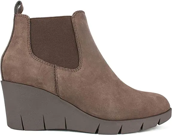 CLIFFS BY WHITE MOUNTAIN Shoes PERCY Women's Boot, BROWN/NUBUCK/LEATHER, 7H M
