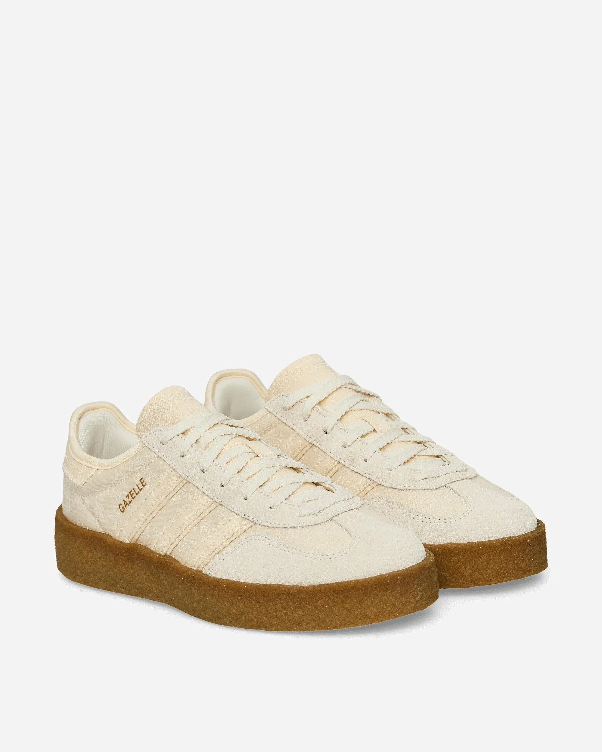CLOT by Edison Chen Gazelle Sneakers Cream White / Core White