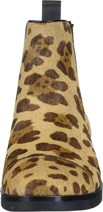 Cole Haan Women's Mara Grand Chls Boot Ankle, Ocelot Black Lthr, 9