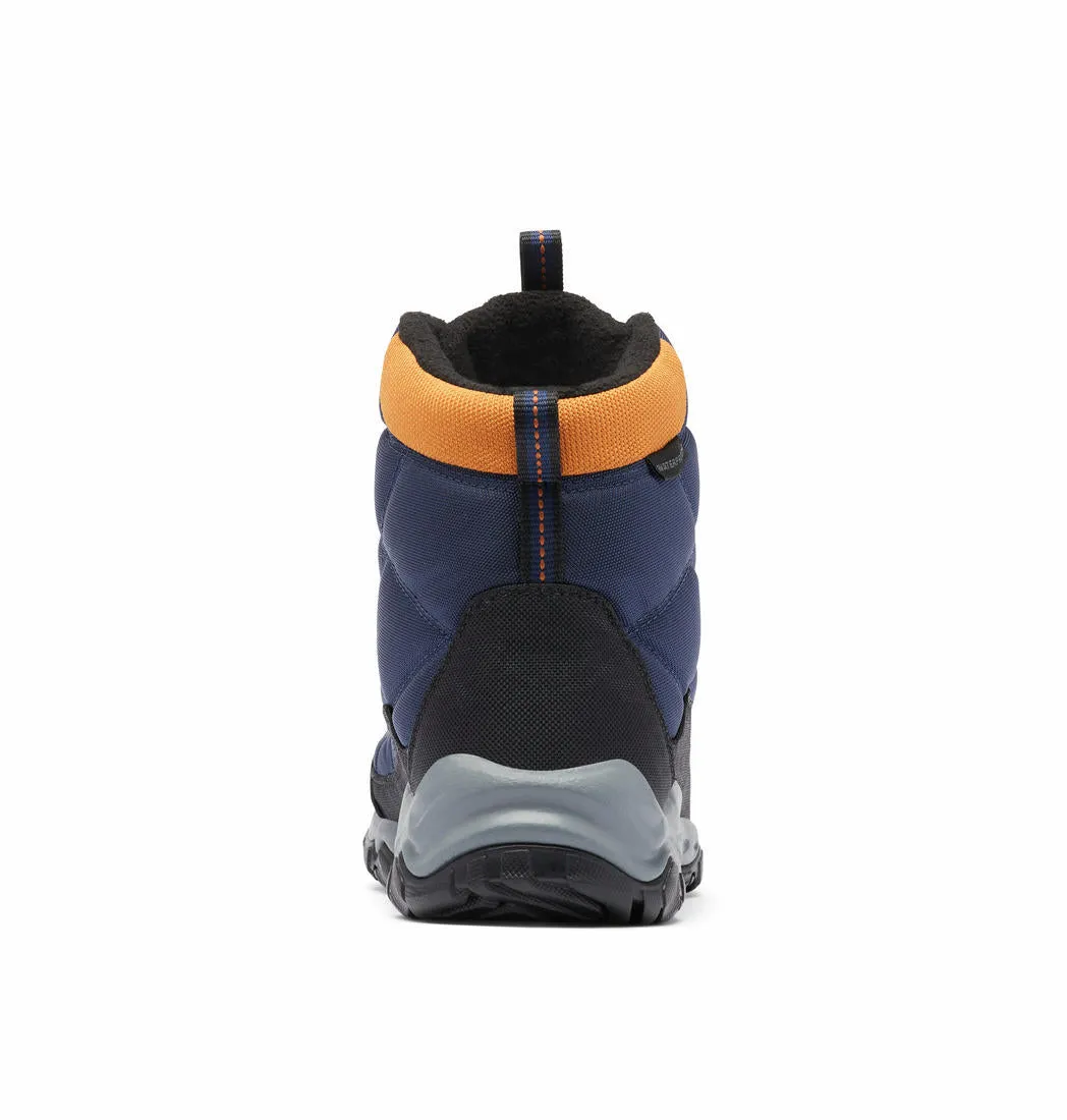 Columbia Men Blue FIRECAMP BOOT Water Resistant Shoes