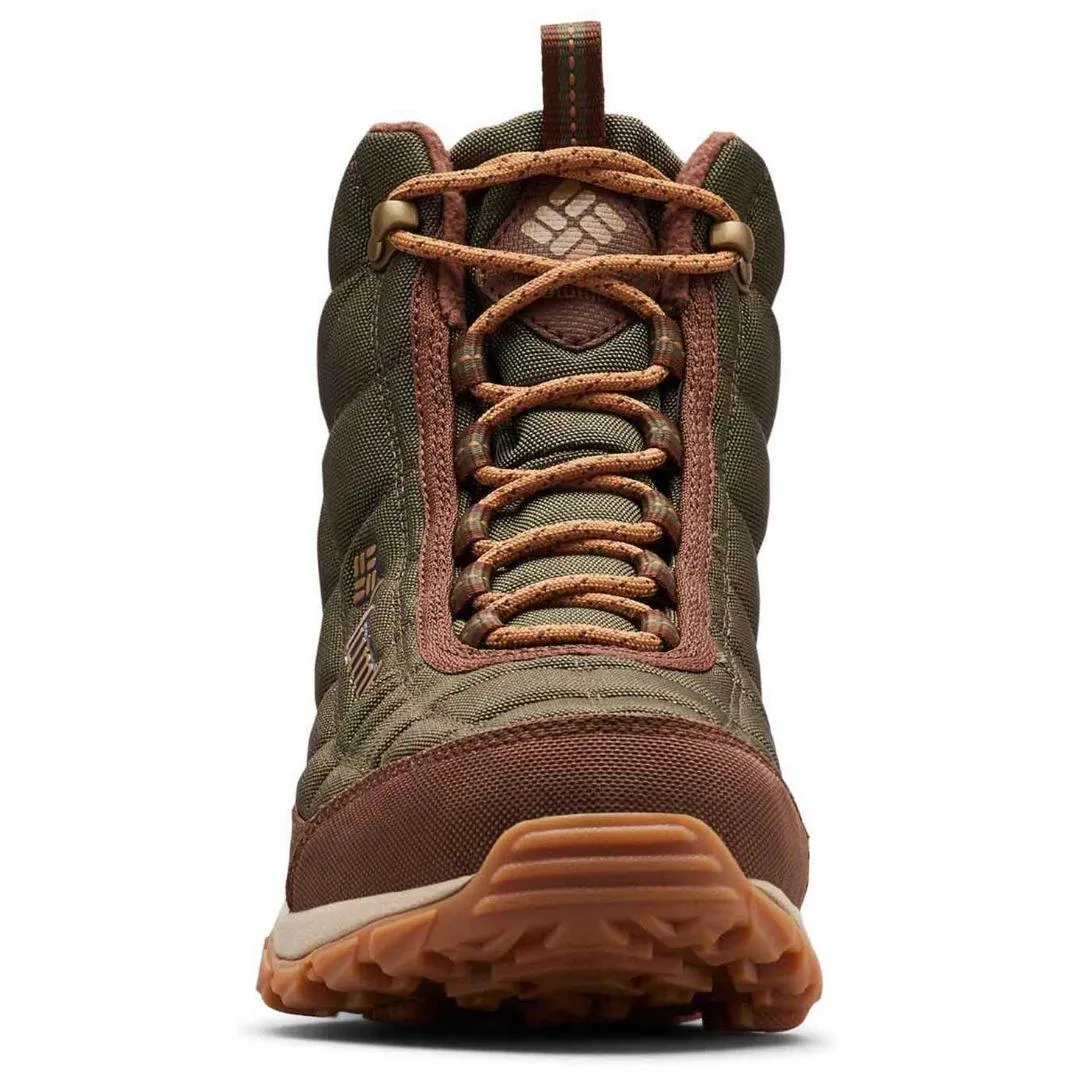 Columbia Men Brown FIRECAMP BOOT Water Resistant Shoes