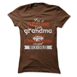 Cool Cleveland Football Grandma