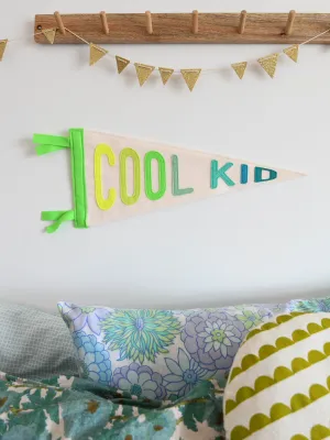 Cool Kid pennant flag