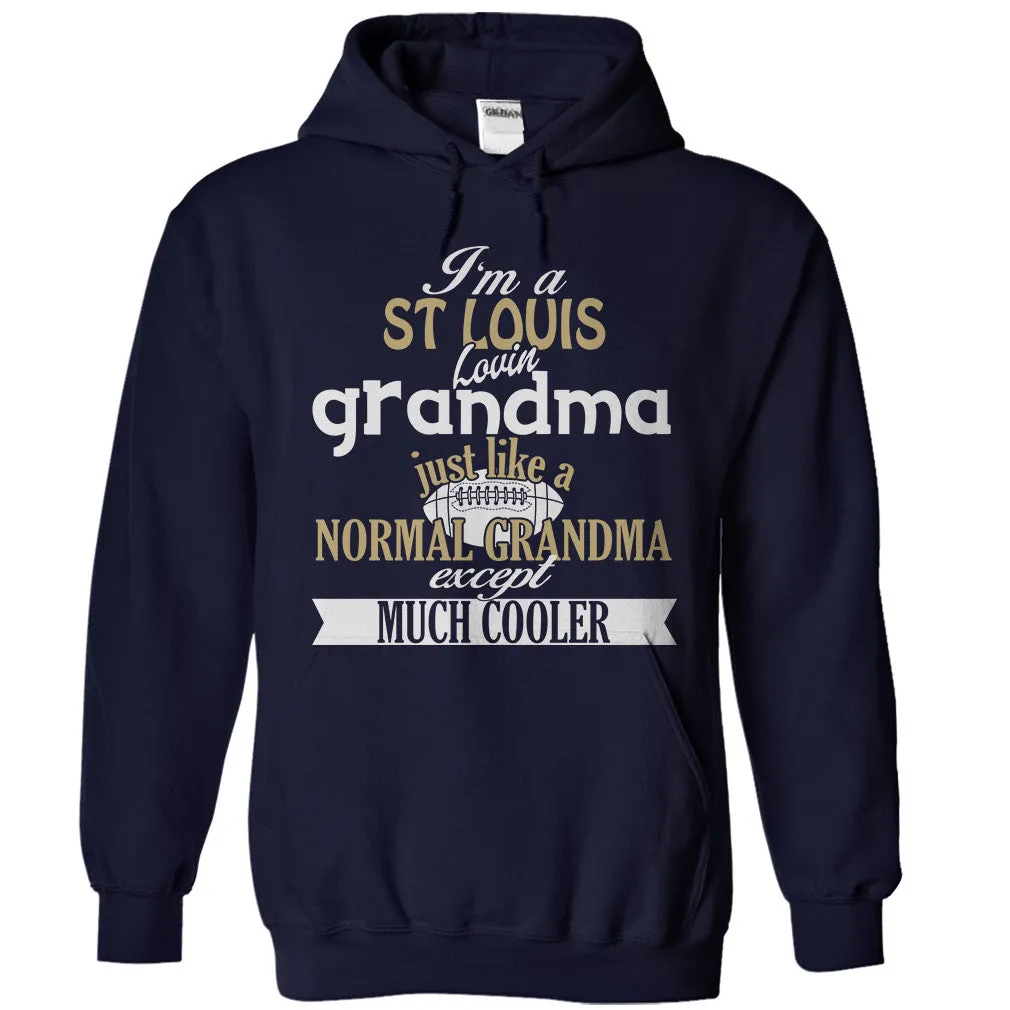 Cool St Louis Football Grandma