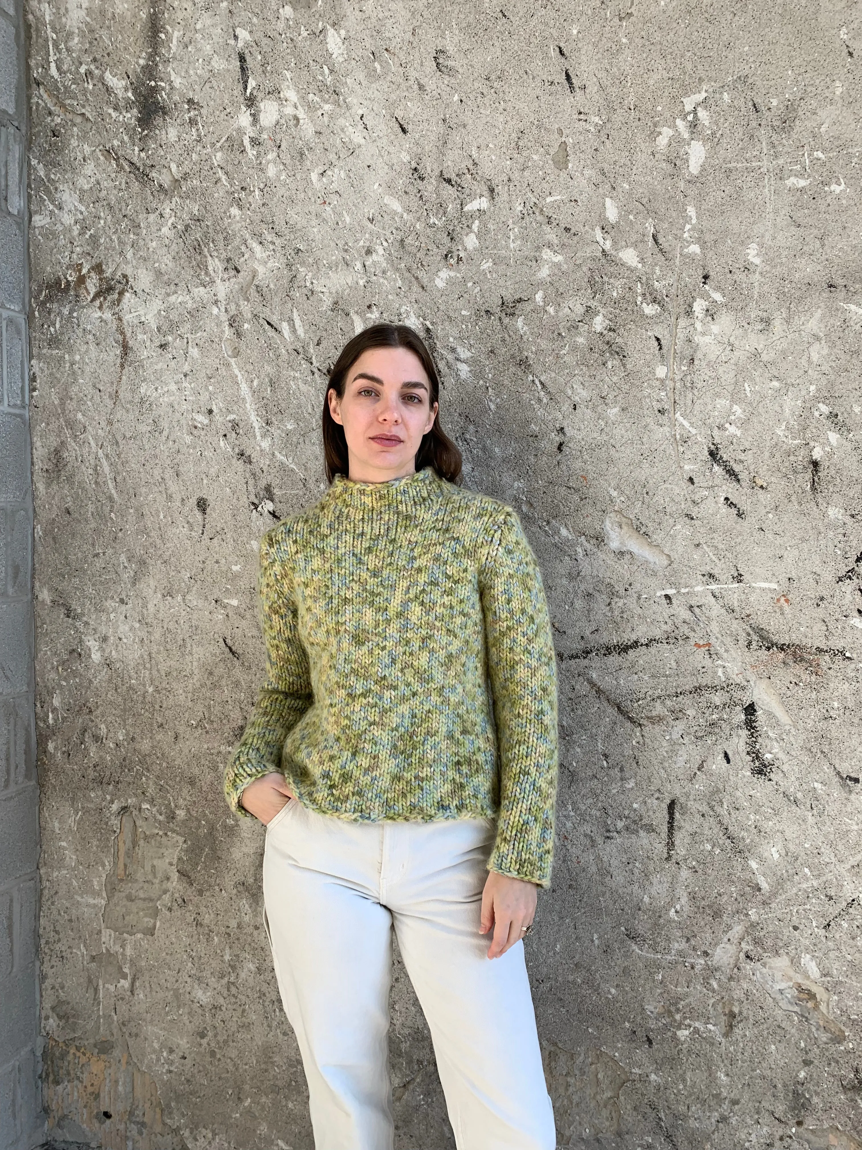 cool tones sweater