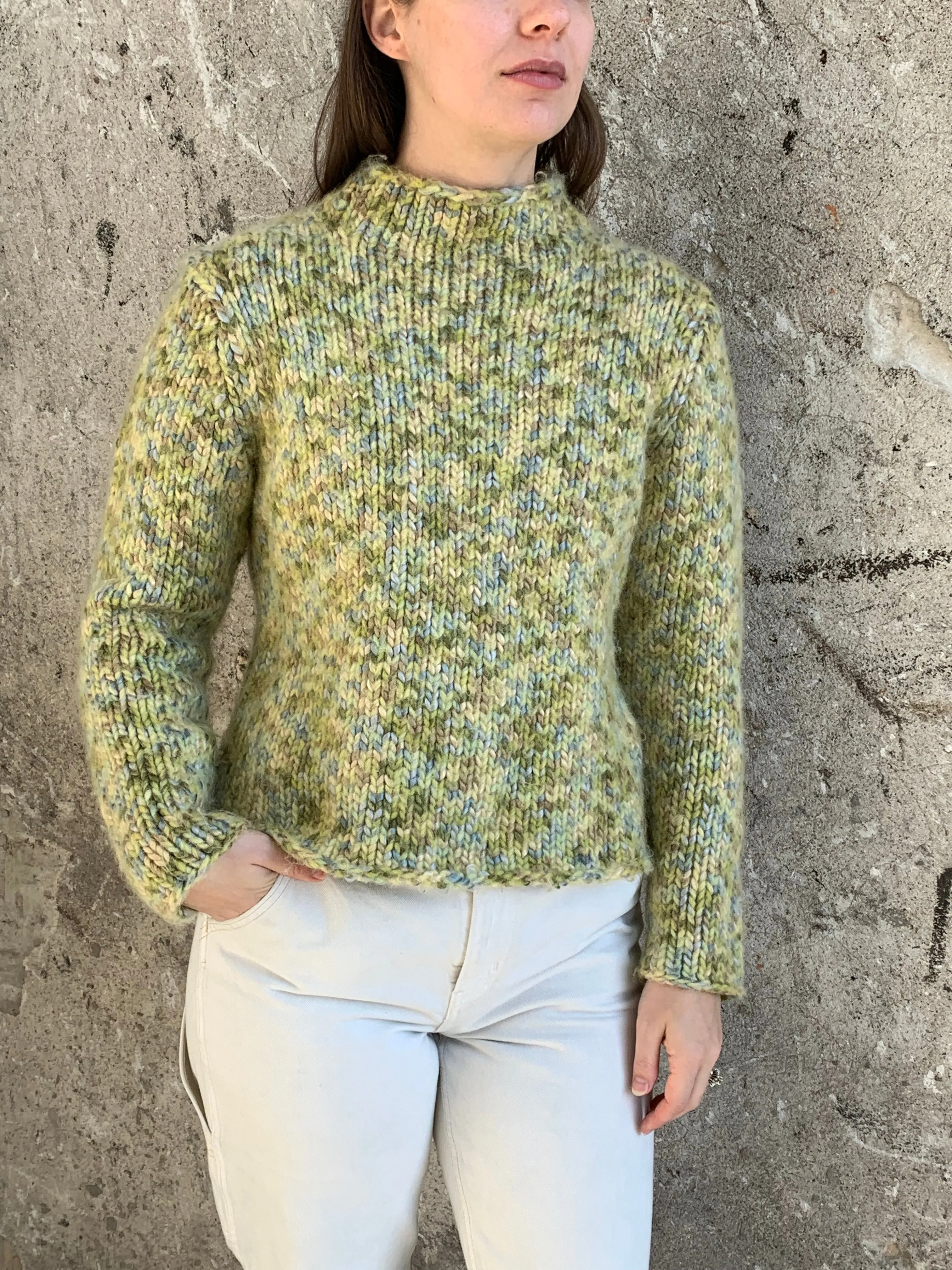 cool tones sweater