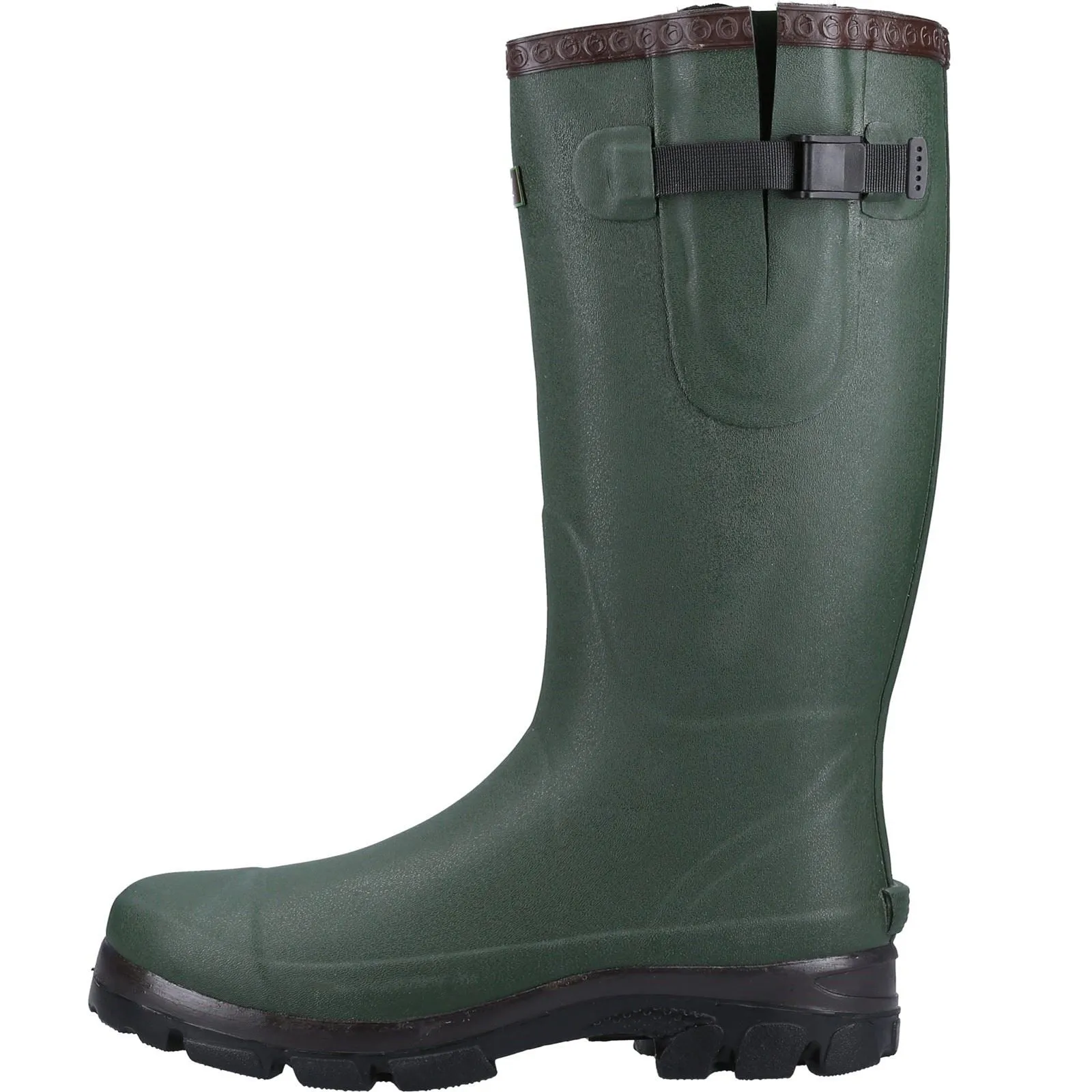 Cotswold Grange Neoprene Green Wellington Boots